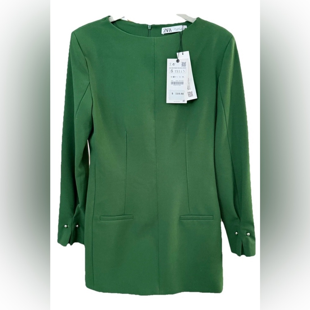 Zara Green Dress